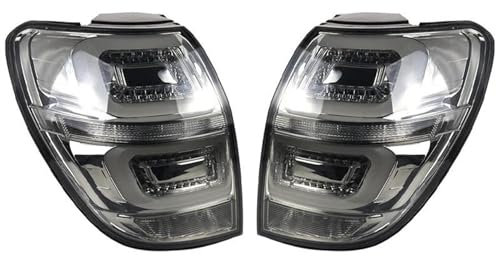 BDWXJP Auto Heckleuchte Rücklicht Rückleuchte für Chevrolet Captiva 2008-2015, Auto Rückleuchten Links Rechts Heckleuchten Rücklichter Baugruppe Ersatz Zubehör,A/Black