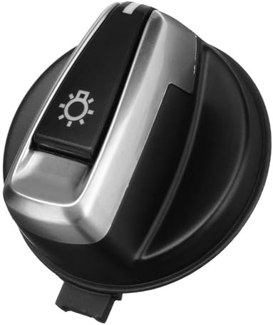 CIJFRNAKL Interruttore Controllo fari Auto Compatibile con B&M&W Serie 3 per E90 E91 LCI X1 E84 E88 E82 Interruttore Fari Pulsante Rotante 9169405 61319169405