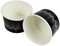 Enpack - Einweg Eisbecher aus Pappe – Schwarzes Muster | Pappschalen für Eis, Desserts & Obst | Ideal für Eiscafés, Kinder, und Catering | Umweltfreundliche Ice Cream Cups (300, 175 ml)