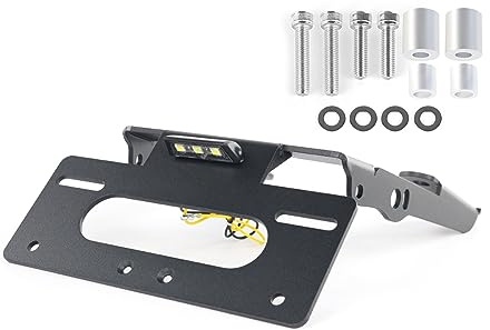 Motorrad-Kennzeichenhalter, Rücklichthalterung, Fender Eliminator, kompatibel mit Husqvarna VitPilen 401 SvartPilen 401 250 200 125