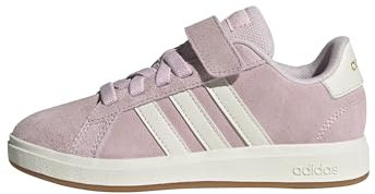 adidas Mixte Enfant Grand Court 00s Shoes Children Chaussures, Clear Pink/Off White/Gum, 33 EU