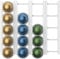 KUSOVILI Adhesive Coffee Capsule Holder for Nespresso VertuoLine, Holds 20 Capsules - Wall or Cabinet Mounted Stand with Strong 3M Strips, Vertical or Horizontal Mount (White, Adhesive)