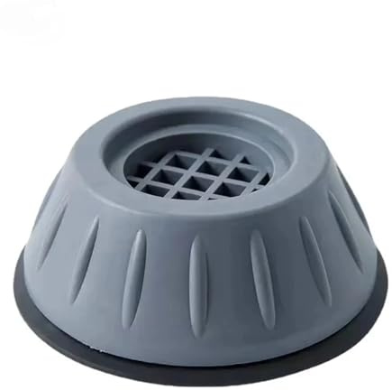 4 Stück Anti-Vibrations-Gummi-Pads für Waschmaschinen, Kühlschränke und Möbel – Slip-Stop leise Universal-Dämpfer zur Geräuschreduzierung und Stabilisierung von Geräten