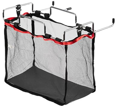EXQIOUR Tragbares Regal, Tasche, Stoffnetz, klappbarer Tisch, Hängeregal, Abfallsack mit Netzen, zusammenklappbares Hängeregal
