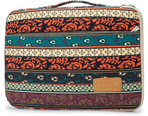 Kinmac – Housse de protection à 360° étanche avec poignée pour ordinateurs portables 12-13,3, Surface Pro, MacBook Pro 13, MacBook 12, MacBook Air 13 Retina et iPad Pro 12,9 (bohème)