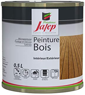 Peintures Jafep 35326432 Peinture Bois, Rouge