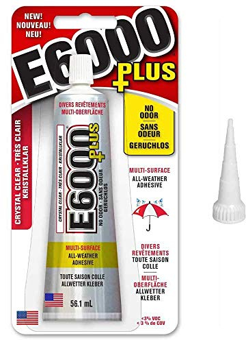 Original E6000 Plus 56.1ml Industrie E6000 Klar Kleber Kein Geruch + Schnipp Spitze
