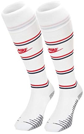NIKE PSG U Nk Stad OTC Sock 3r, Weiß/Rot (White/University Red/University Red), L