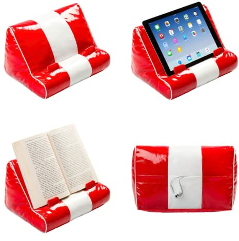 Book Couch iPad Ständer | Tablet Ständer | Buchhalter | Lesekissen | Lesen im Bett zu Hause | Tablet Knietruhe Kissen | Lustige Neuheit Geschenkidee für Leser, Buchliebhaber