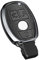 HIBEYO Coque de clé de Voiture adapté pour Mercedes Benz Classe A B C E S R G CLK CLA GLC AMG W245 A180 Intelligente Voiture Clé Cas de Couverture Protection Porte clés Alliage d'aluminium-Le Noir