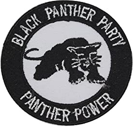 Aufnäher / Bügelbild, Motiv: Black Panther Party