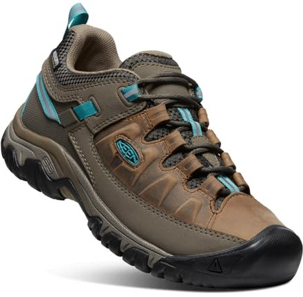 KEEN Women's Targhee 3 Waterproof Hiking Shoe, Toasted Coconut Porcelain, 6.5 UK