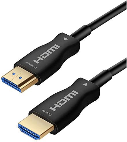 Pro Signal PSG3334-HDMI-50M AOC 4K UHD 18Gbps HDMI Cable de fibra óptica activo de alta velocidad, 50 m