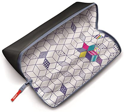 Maped - Federmäppchen XXL BASIC - mit XXL-Öffnung: einfaches Finden und Herausnehmen der Stifte - resistenter Polyester - bemalbar mit Bunt- und Filzstiften - großer Reißverschluss - schwarz