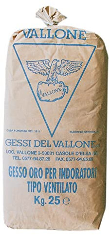 1SACCO GESSO ORO DA KG.25