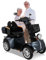 SUFUL Elektromobil Mit 4 RäDern FüR Senioren Und Erwachsene 500lb, Elektroroller Mit 360° Verstellbarer Sitz, Seniorenmobil Mit Hinterem SchließFach, Elektroscooter-3 Geschwindigkeiten