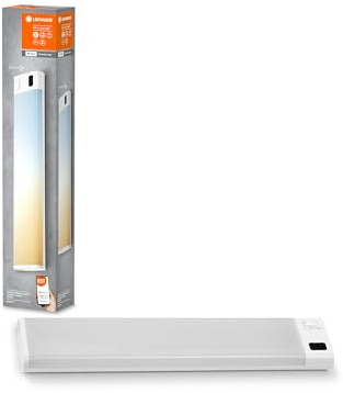 LEDVANCE SMART+ WIFI LINEAR LED SLIM SENSOR Unterschrankleuchte, 9W, 580lm, steuerbares warmweißes- bis kaltweißes Licht, Sensorsteuerung, dimmbar, lange Lebensdauer, App-steuerbar, IP20, 3000K-6500K