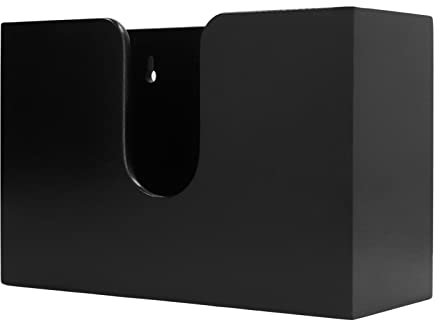 Top-Performer-Bambus-Papierhandtuchspender, Perfekt für Zuhause und Badezimmer. Elegantes, Schwarzes Bambusholz, an der Wand Montiert, Zusammenklappbar für eine Reibungslose