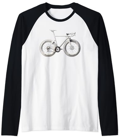 Lustiges Retro-Speedbike Raglan