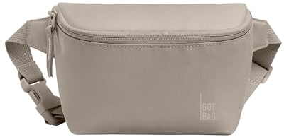 GOT BAG Bauchtasche Hip Bag 2.0 aus Ocean Impact Plastic | Gürteltasche Wasserabweisend | Stylische Umhängetasche mit verstellbarem Gurt (Scallop)