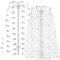 Baby Schlafsack 1.0 TOG, Bio-Baumwolle Baby tragbare Decke mit Zwei-Wege-Reißverschluss, Swaddle Transition, Schlafsack für Neugeborene Kleinkind Kleinkind Junge Mädchen, 2-Pack, 18-24 Monat