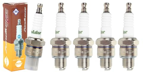 5x Zündkerze Isolator Spezial M14-260, Schlüsselweite 21mm für Simson S50 S51 S70 S53 SR50 SR80 KR51 SR4, MZ ES TS ETS ETZ BK350, IWL, AWO, EMW