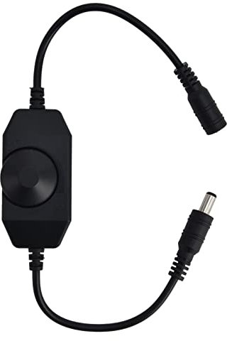 Stepless Dimming LED Strip Lights Dimmer Switch LED Rope Light Dimmer for Aquarium Lighting