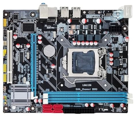 Osmond LGA1156 Computer Motherboard DDR3 Motherboard ATX 1600MHz 4 SATA USB2.0 Dual Channel for Processor I3 530/I5 750/660
