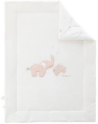 Noukie's - Veloudoux Decke Bali Mokka & Snow Ecru 75x100 cm