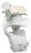 HdjjLtor Vase Gesicht Aus Keramik, Blumenvase Modern, Halbkörper-Büste Vasen ​Für Pampasgras Frische Blumen Trockenes Blumenarrangement Vasewohnzimmer Tisch,B
