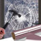 Shackcom Vinilos Espejo para Ventanas 60x600cm, Vinilo Espejo Unidireccional, Lámina Protector Solar Privacidad, Inastillable y Resistente al Calor UV para el Hogar y la Oficina