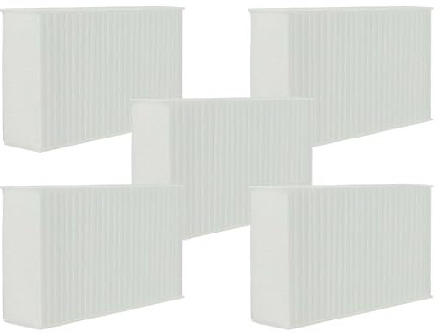 vhbw 5x filtro antipolline compatibile con Miele T 4804 C, T 4464 C, T 4465 C, T 4805 C asciugatrice