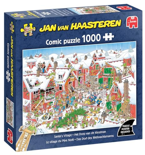 Jan van Haasteren - Das Dorf des Weihnachtsmannes (1000 Teile)