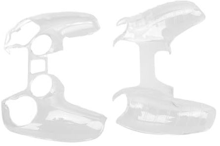 Naroote Custodia Protettiva Trasparente per Gamepad con Guscio Rigido per PC con Aperture Precise, Protezione Portatile per Controller di Gioco a Copertura Totale, Resistente Ai Graffi e Agli Urti,