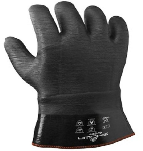 Showa Handschuhe bst6781r-10 isoliert Neo Grab 6781r Handschuh, Größe: 10, Schwarz (2 Stück)