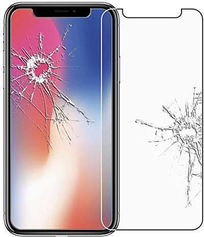 ebestStar - Verre trempé compatible avec iPhone X, iPhone XS Apple Film Protection Ecran Vitre protecteur anti casse, anti-rayure, pose sans bulles [Appareil: 143.6 x 70.9 x 7.7mm, 5.8'']
