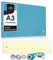 OfficeTree Schneidematte Set A3 45x30 + Rollschneider + Patchwork Lineal 60x15 cm - Schneidematte A3 Selbstheilend - Schneiderlineal Stoffschneider Rollschneider Set - Schneidunterlage A3 - Nähzubehör