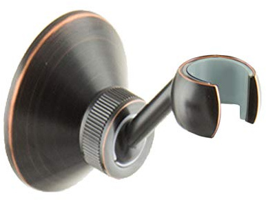 PaulGurkes Nostalgie Brausehalterung Retro Schwarz Metall Duschkopfhalter Antik