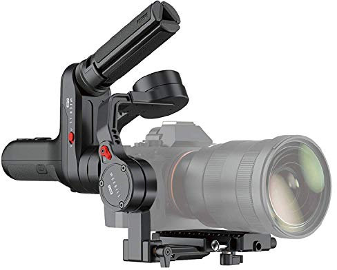 Zhiyun Weebell Lab DSLR Stabilisator mit 3 Achsen, mit vielseitig einsetzbarer Struktur, kabellose Bildübertragung für Canon Sony Nikon Panasonic