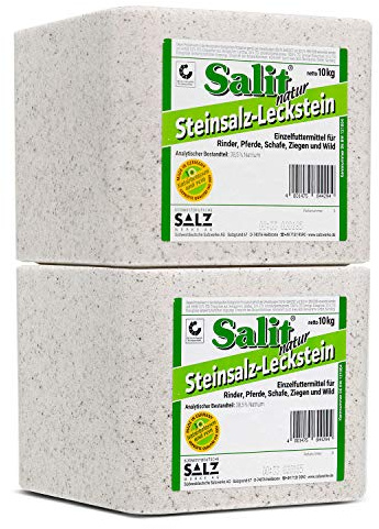 Salit Steinsalz Leckstein Natur 20kg