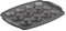 Tefal Crispybake Moule 12 mini tartelettes, 100% Silicone haute qualité, Résistance, Cuisson parfaite, Noir, 29x21 cm J4171414