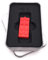 Onwomania Baustein Rot USB Stick in Alu Geschenkbox 32 GB USB 3.0