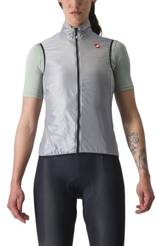 CASTELLI 4520088-870 ARIA W Vest Sports Vest Women's Silber grau L