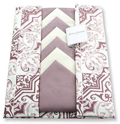 Tovaglia Mattonella Con Tovaglioli Maestri Cotonieri Home-X12-Cipria