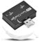 Hub USB de 2 Puertos, Kit Convertidor Macho a Hembra, Adaptador Divisor de Cargador Doble Portátil para Computadora y Otros Dispositivos, Negro