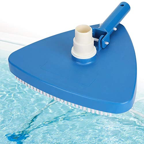 Niiyen Tête d'aspirateur de Piscine/Triangulaire, Forme Triangulaire lestée portative, tête d'aspirateur de Piscine, Brosse, Outil de Nettoyage, Accessoires