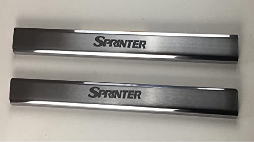 mne parts Chrome Door Sills covering Protector stainless steel 2 pcs for mercedes sprinter w906 2006-2018