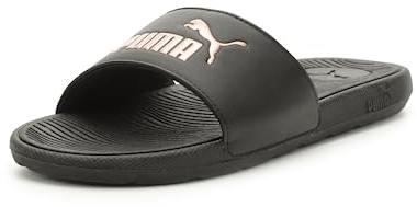 PUMA Damen Cool Cat 2.0 WNS Slide Sandal, Black Rose Gold, 38 EU