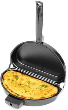 Fox Run Egg Pan, Non-Stick Folding Omelette Pan, 8
