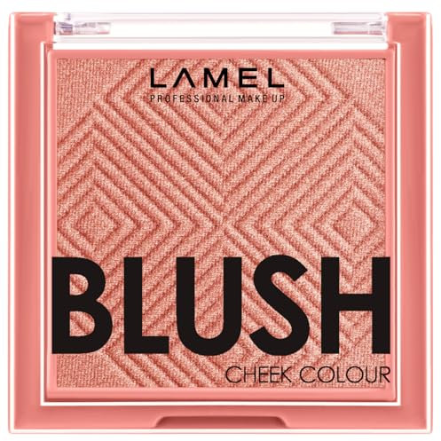 Lamel Blush Colorato - 4 Tonalità Universali - Cruelty-free - Adatto a qualsiasi Carnagione e Tipo di Pelle - Rosso N. 402